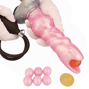 ของเล่นทางทวารหนักซิลิโคนรูปไข่สำหรับผู้หญิง นวดกระตุ้นช่องคลอด - Product Image 2