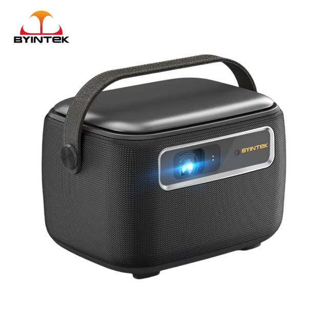 For R20 Portable Battery Projector Laser Powered Mini 4K Android 2G RAM 3D Ready Built-in Speakers