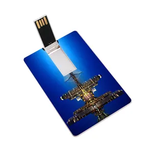 Wholesale Business USB Flash Memory 4GB 8GB 16GB 32GB 64GB 128GB Credit Card USB Flash Drive