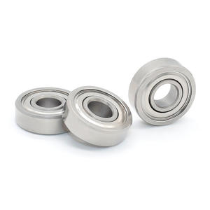 Roulement à billes à gorge profonde en acier inoxydable 440 de 6*16*5mm, vente en gros, S696A-ZZ (S1660ZZ), roulement de moteur antirouille P5, nylon 2RS ZZ ouvert - Product Image 2