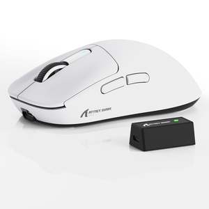 Ratón Inalámbrico para Juegos Attack Shark X3 Pro, PAW3395, 26000 DPI, Frecuencia de Sondeo de 8000 Hz, Ultraligero de 49 g, 3 Modos: BT/2.4G/Cableado, RGB - Product Image 4