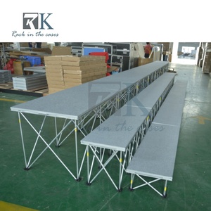 Customized Outdoor Indoor <b>Stage</b> Portable Anti Slip <b>Stage</b> Aluminum Riser <b>Stage</b> <b>Platform</b> Podium for Music Event - Product Image 3