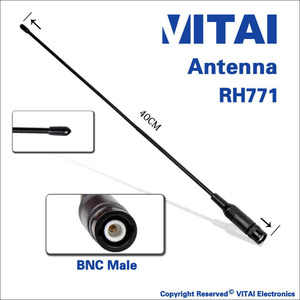 Hf Antenna radioamatore accessori 40cm lungo raggio Walkie Talkie componenti elettronici accessori <span class=keywords><strong>Telecommunicatio</strong></span> BNC SMA TYOE - Product Image 2
