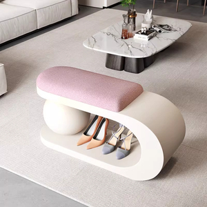 Taburete para Cambiar Zapatos <span class=keywords><strong>de</strong></span> Estilo Nórdico <span class=keywords><strong>de</strong></span> Alta Gama, Taburete Creativo para el Hogar, Sofá, Banco para el <span class=keywords><strong>Pie</strong></span> <span class=keywords><strong>de</strong></span> la <span class=keywords><strong>Cama</strong></span>. - Product Image 6