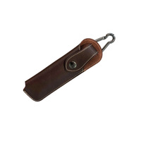 Étui à couteau personnalisé étui à couteau en cuir PU durable fourreau de couteau de cuisine d'extérieur pour les amateurs de camping