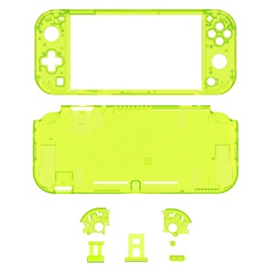 Coque de remplacement transparente verte EXtremeRate NSL pour manette portable, coque personnalisée pour Nintendo Switch Lite - Product Image 2