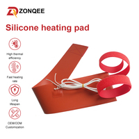 Bidon en silicone flexible imperméable de 200 litres (55 gallons) pour usage industriel avec fil chauffant