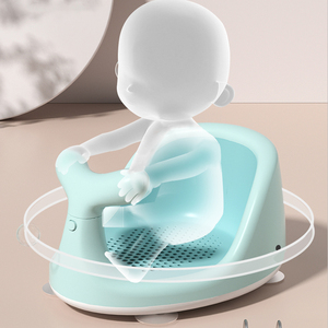 Chaise <span class=keywords><strong>de</strong></span> <span class=keywords><strong>bain</strong></span> pour bébé en forme <span class=keywords><strong>de</strong></span> baleine <span class=keywords><strong>de</strong></span> dessin animé, matériau PP+TPE, siège <span class=keywords><strong>de</strong></span> <span class=keywords><strong>bain</strong></span> antidérapant pour bébé - Product Image 2