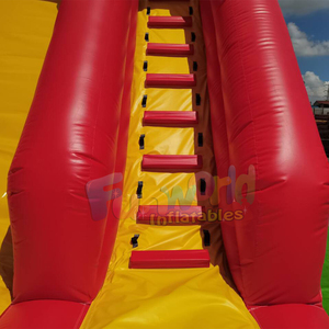 บ้านลมสำหรับจัดปาร์ตี้ในสวนหลังบ้านเกรดเชิงพาณิชย์ พร้อมสไลเดอร์และที่ลื่นไถลสำหรับเด็ก - Product Image 4