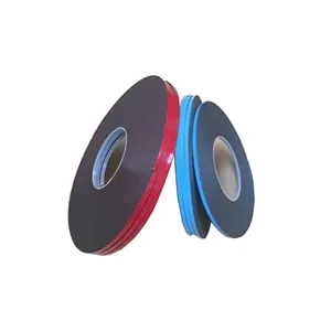 Insulating Glass Making Aluminum Spacer Bar Coating Round Spacer Double Side Butyl Rubber Tape