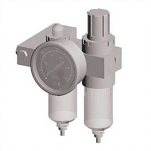 Nouvelles raccords hydrauliques modulaires Ttake en acier au carbone, unité de lubrification avec filtre et réducteur, largeur de mâchoire 150-200mm - Product Image 1