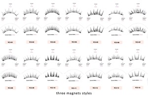 ขนตาแม่เหล็กแบบสั่งทำขายส่งพร้อมอุปกรณ์ติดขนตาแบบใช้ซ้ำได้ - Product Image 5