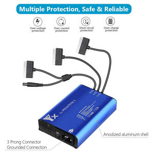 <span class=keywords><strong>Cargador</strong></span> rápido inteligente de batería múltiple 17,5 V <span class=keywords><strong>4</strong></span>.5A <span class=keywords><strong>Cargador</strong></span> inteligente de drones Centro de carga paralelo de <span class=keywords><strong>4</strong></span> puertos para la serie <span class=keywords><strong>Phantom</strong></span> <span class=keywords><strong>4</strong></span> - Product Image 3