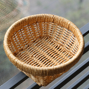 ตะกร้าหวายสานสไตล์นอร์ดิกสุดสร้างสรรค์กระเช้าผลไม้ขนาดเล็กทันสมัยกล่องขนมปีใหม่พร้อมกุญแจสำหรับเก็บอาหาร - Product Image 4