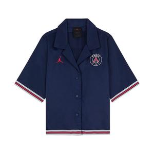 Maglietta Jordan Psg Active Top da donna blu navy/rosso SS |   100% Autentico - Product Image 4