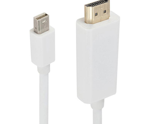 MiniDP a para adaptador HDMI con <span class=keywords><strong>cable</strong></span> <span class=keywords><strong>macho</strong></span> a <span class=keywords><strong>macho</strong></span> de 1,8 metros <span class=keywords><strong>Cable</strong></span> de alta definición para accesorios de conector de televisores - Product Image 3