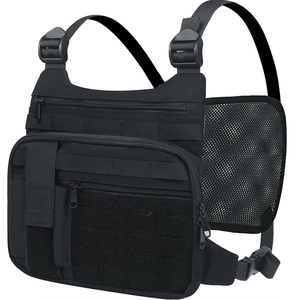 Sac de poitrine léger multi-poches pour sports de plein air, course à pied, randonnée, cyclisme, voyage, EDC, pour hommes et femmes - Product Image 1