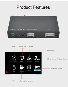 Benz W205 xe điện tử với Carplay & <span class=keywords><strong>Android</strong></span> Auto 5.0 hệ thống cho 2013-2019 1-năm bảo hành - Product Image 5