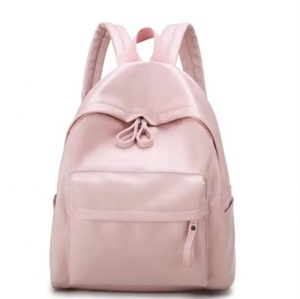 High Quality PU Leather Women's Casual <b>Backpack</b> Custom Wholesale <b>Promotion</b> Logo Waterproof Travel Student Features Dual - Product Image 3