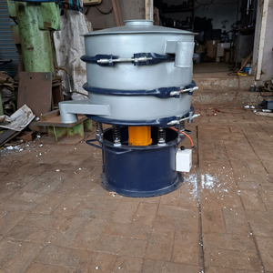 Machine de tamisage de haute précision pour poudres et particules avec port d'accès, tamis vibrant circulaire à un seul étage - Product Image 1