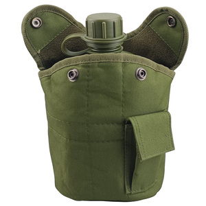 Free sample popular manufacturer Three-piece outdoor camping water <b>bottle</b> set with cup and cover - Product Image 2