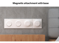 Interruptor Inalámbrico de 4 Botones Sonoff SNZB-01M, Botón Inteligente Wi-Fi para Escenas, Diseño Magnético Dividido, Activador de Escenas de un Toque, Control Remoto