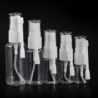 Vente en gros de flacons pulvérisateurs en plastique HDPE à bec verseur blanc de 10 ml, 20 ml, 30 ml, flacon pulvérisateur pour le nettoyage nasal