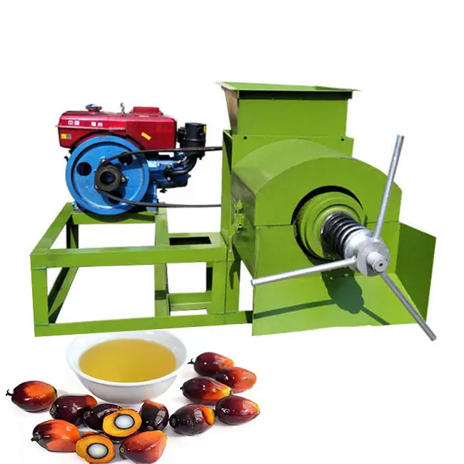 1-5 t/h usine de traitement de presse à huile de noyau de Plam/presse à huile de noix de fruit de Plam/machine d'extraction d'huile de palme utilisée industrielle