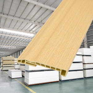 Plinthe de terrasse en <span class=keywords><strong>composite</strong></span> WPC sans entretien à bas prix Plinthe Panneau de plancher d'ingénierie Postmoderne - Product Image 1