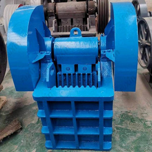 Trituradora de mandíbulas portátil azul de tamaño pequeño para equipos de trituración de piedra y carbón - Product Image 2