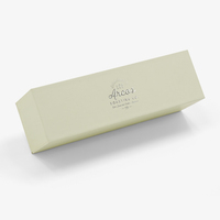 Boîte rigide à tiroir coulissant long, personnalisée avec logo imprimé, pour emballage de café