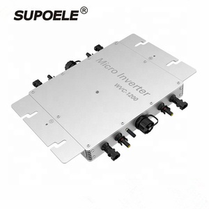 Không Thấm Nước IP65 110V Hoặc 230V AC 50/60Hz Đầu Ra Lưới Năng Lượng Mặt Trời <span class=keywords><strong>Tie</strong></span> Micro Inverter WVC 1200 WiFi Ứng Dụng Di Động Phiên Bản Giám Sát - Product Image 1