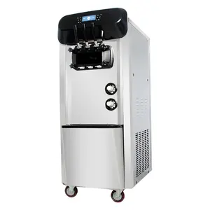 Commercial Stainless Steel Automatic Chinese 28L Industrial Soft Serve Ice Cream Making Machine for sale