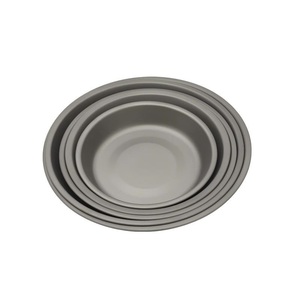 <span class=keywords><strong>Vaisselle</strong></span> de camping Assiette ronde Extérieur 100% Titane Plat <span class=keywords><strong>Randonnée</strong></span> Pique-nique Camping Plats & Assiettes - Product Image 2