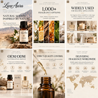 LuxeAura Ätherisches Öl 10ML Bernsteinfarbene Glasflasche Aromatherapie Reiner Natürlicher Duft OEM ODM Private Label Lieferung