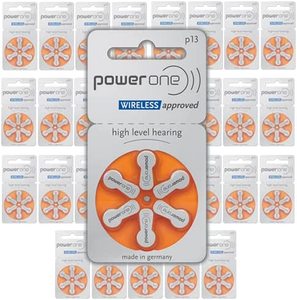 Batterie pour prothèses auditives Power One Size 675 13 312 10 Piles pour prothèses auditives Zinc Air fabriquées en Allemagne pour prothèses auditives - Product Image 2