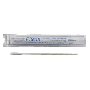 Nylon flocked swab stick sterile oropharyngeal disposable sterile sampling medical dna collect mouth buccal cell oral swabs