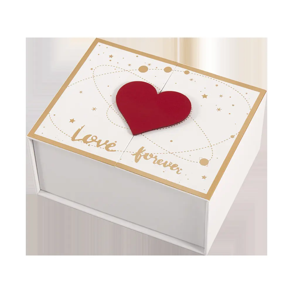 नए साल के वैलेंटाइन डे उपहार बॉक्स गैलेक्सी पैकेजिंग बॉक्स प्रेमिका गहने बॉक्स