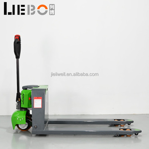 LIEBO 1Ton 2Ton Pallet Jack eléctrico Carretilla elevadora eléctrica <span class=keywords><strong>semi</strong></span> completa - Product Image 3