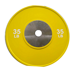 Plaques de <span class=keywords><strong>poids</strong></span> haute température de qualité supérieure 10-55LB avec logo personnalisé pour la musculation et l'haltérophilie - Product Image 2