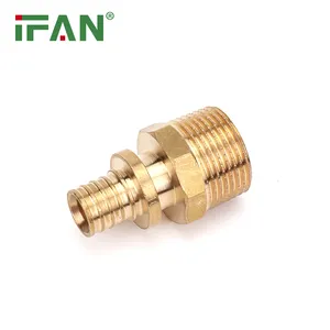 IFAN nhà máy giá đồng phụ kiện nữ ổ cắm khuỷu tay TEE Đồng pex trượt phù hợp