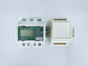 Single Phase DIN-Rail Intelligent Electric Energy Meter With Lorawan /GPRS/4G/NB-IOT/WIFI Communication