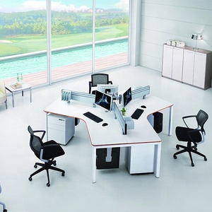 Leadcom APOLLO 120 độ nhôm hiện đại không gian làm việc văn phòng Máy Trạm Đồ Nội thất máy tính bảng bàn 120 độ Máy Trạm - Product Image 2