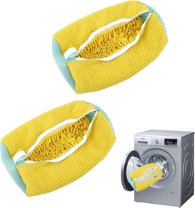 Sacca <span class=keywords><strong>da</strong></span> Lavanderia Portatile per Sneaker con Cerniera, Leggera, Riutilizzabile e Anti-Deformazione, Sacchetto Salva Scarpe ad Alta Efficienza - Product Image 5