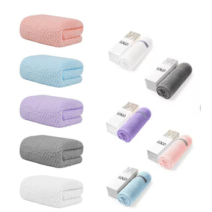 Gorro de Ducha Absorbente con Logotipo Personalizado, Gorro de Microfibra para Secar el Cabello Rápidamente, Turbante para Salón de Belleza y Spa, Toalla para el Cabello de Secado Rápido para Mujer - Product Image 3