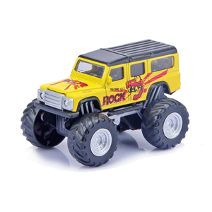 Voiture télécommandée Monster Truck bleue en alliage, modèle de pick-up RC avec boîte de présentation - Product Image 3