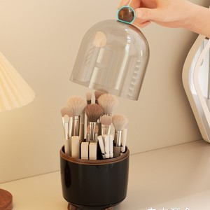 Rotatable <b>Makeup</b> Brush Storage <b>Box</b> 8L With Drawers Cosmetic Desktop Organizer - Product Image 3