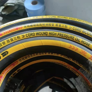 สายยางสีดำแบบมีสายรัด  ท่อยาง NBR ทนแรงดัน ทนความร้อน  <span class=keywords><strong>ต</strong></span>ัวรัดท่อผ้า  ปั๊มลม  เครื่องเจาะหิน  สายลมสำหรับเครื่องเจาะลม - Product Image 3