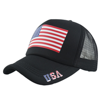 Casquettes de camionneur unisexes en toile de coton à 6 panneaux, broderie 3D, profil bas, multicolores, noires, vintage Y2K, réglables