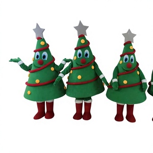 Disfraces <span class=keywords><strong>de</strong></span> Mascota <span class=keywords><strong>de</strong></span> Árbol <span class=keywords><strong>de</strong></span> Navidad <span class=keywords><strong>de</strong></span> Diseño Personalizado al por Mayor para Adultos, para Carnaval y Promoción <span class=keywords><strong>de</strong></span> Fiestas, Material <span class=keywords><strong>de</strong></span> Felpa - Product Image 1
